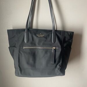 Kate Spade Black Nylon Tote